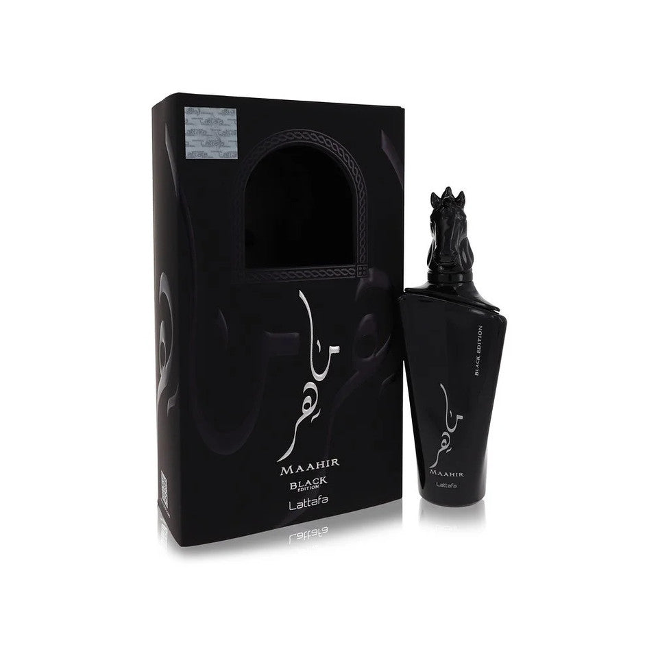 Lattafa Maahir Black Edition for Unisex Spray Eau de Parfum  3.4 oz/ 100 ml