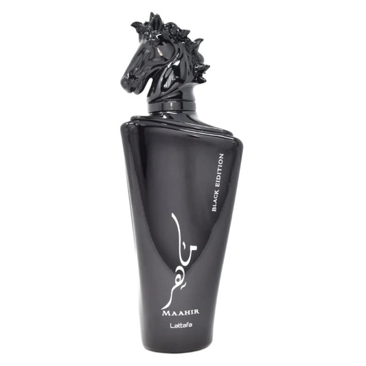 Lattafa Maahir Black Edition EDP 3.4 oz / 100 ml Unisex Spray (UNBOXED)