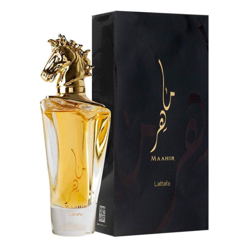 Maahir by Lattafa Eau De Parfum Spray (Unisex) 3.4 oz for Women