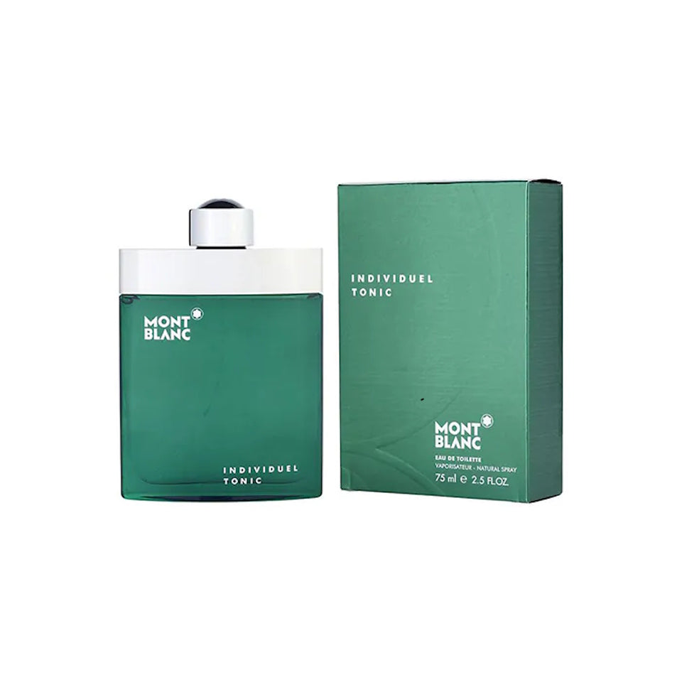 INDIVIDUEL TONIC by Mont Blanc 2.5 oz / 75ml Eau De Toilette Spray  for Men
