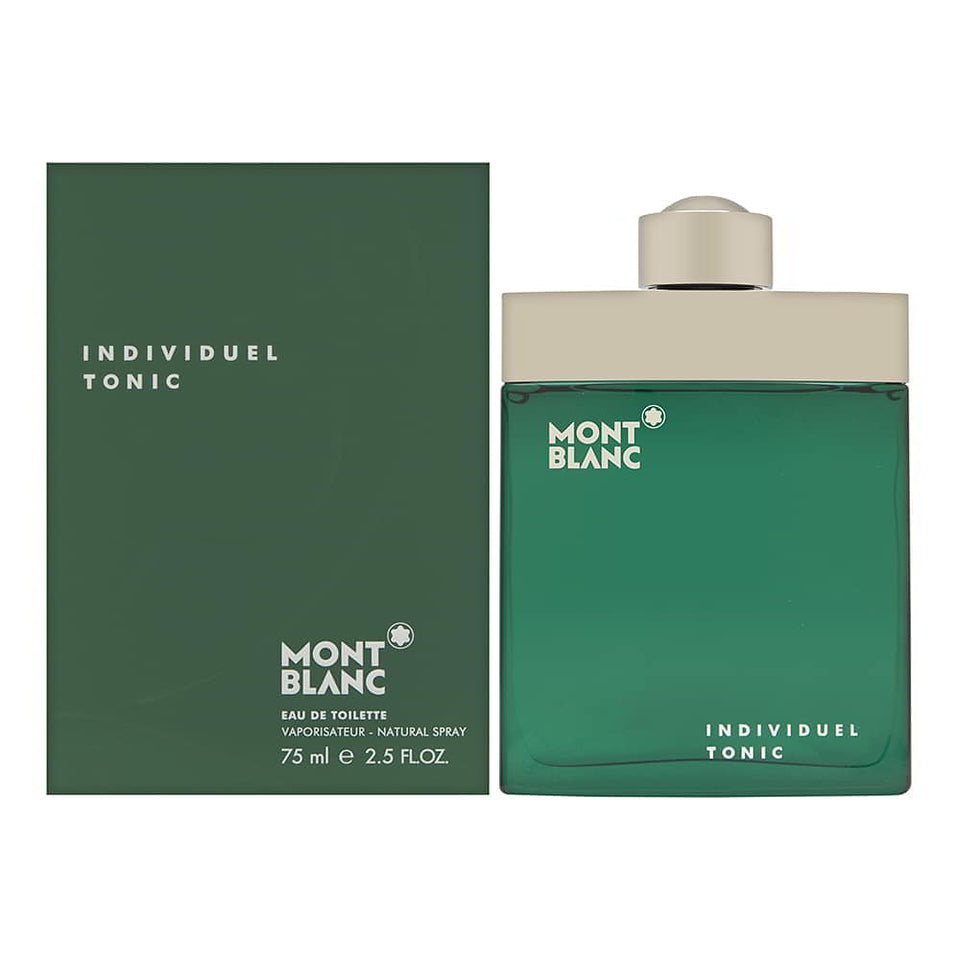 INDIVIDUEL TONIC by Mont Blanc 2.5 oz / 75ml Eau De Toilette Spray  for Men