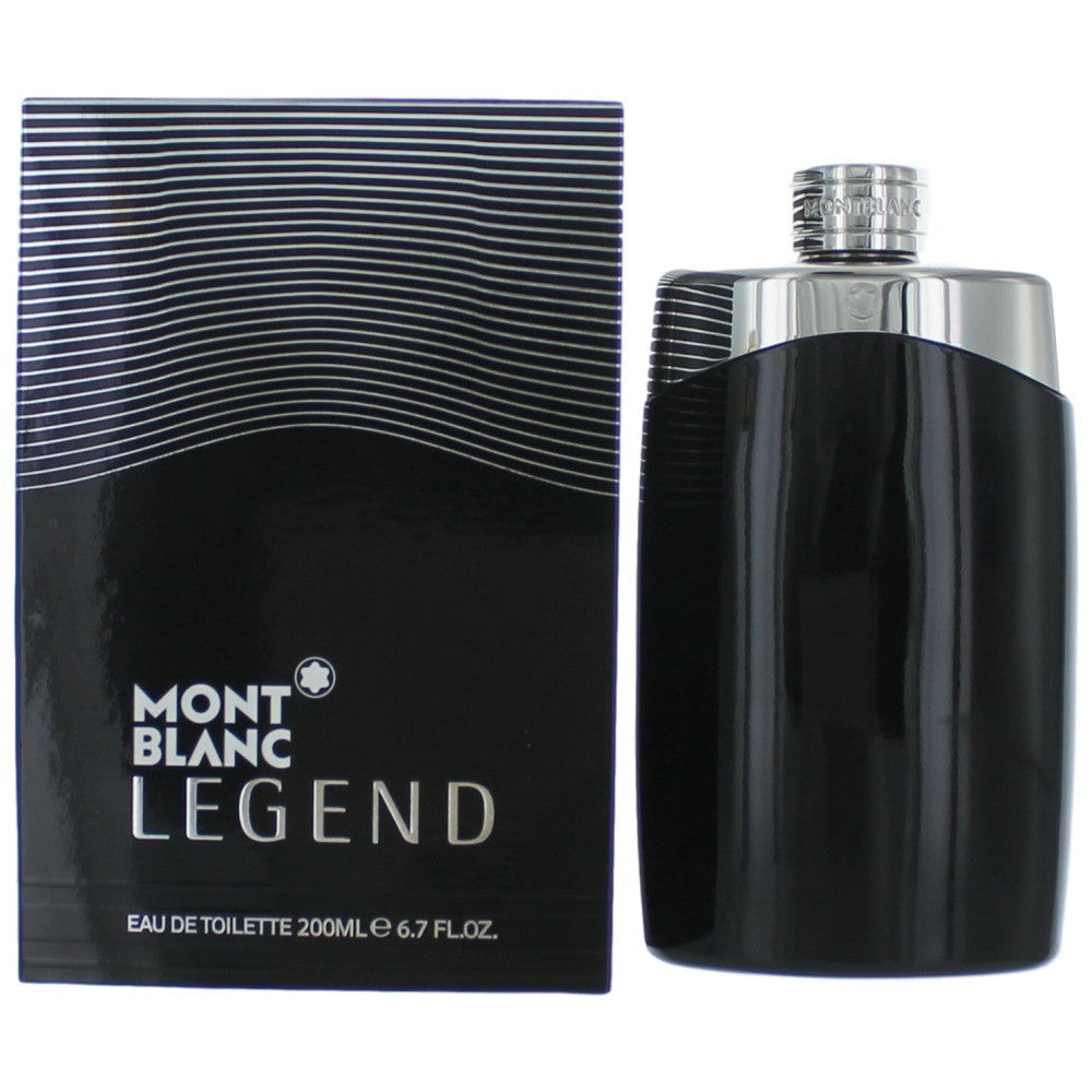 MontBlanc Legend by Mont Blanc Eau De Toilette Spray 6.7 oz For Men