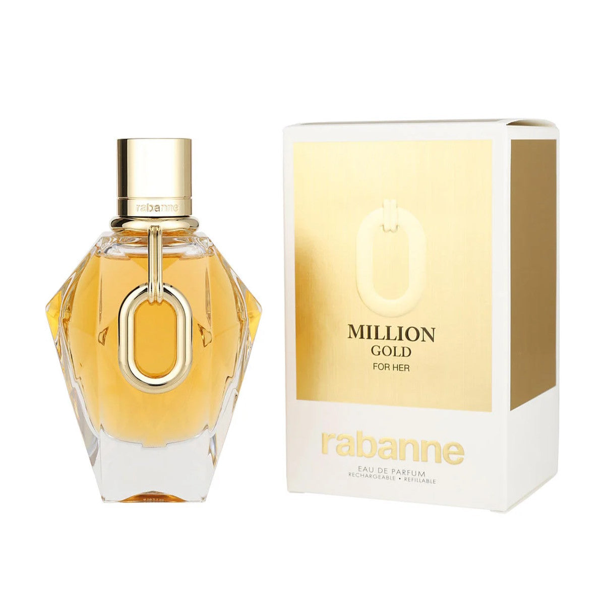 Paco Rabanne Million Gold For Her 3 oz / 90 ml Eau De Parfum for Women