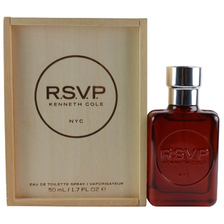 Kenneth Cole RSVP Eau de Toilette 1.7 oz / 50 ml Spray For Men Vintage Wood Box