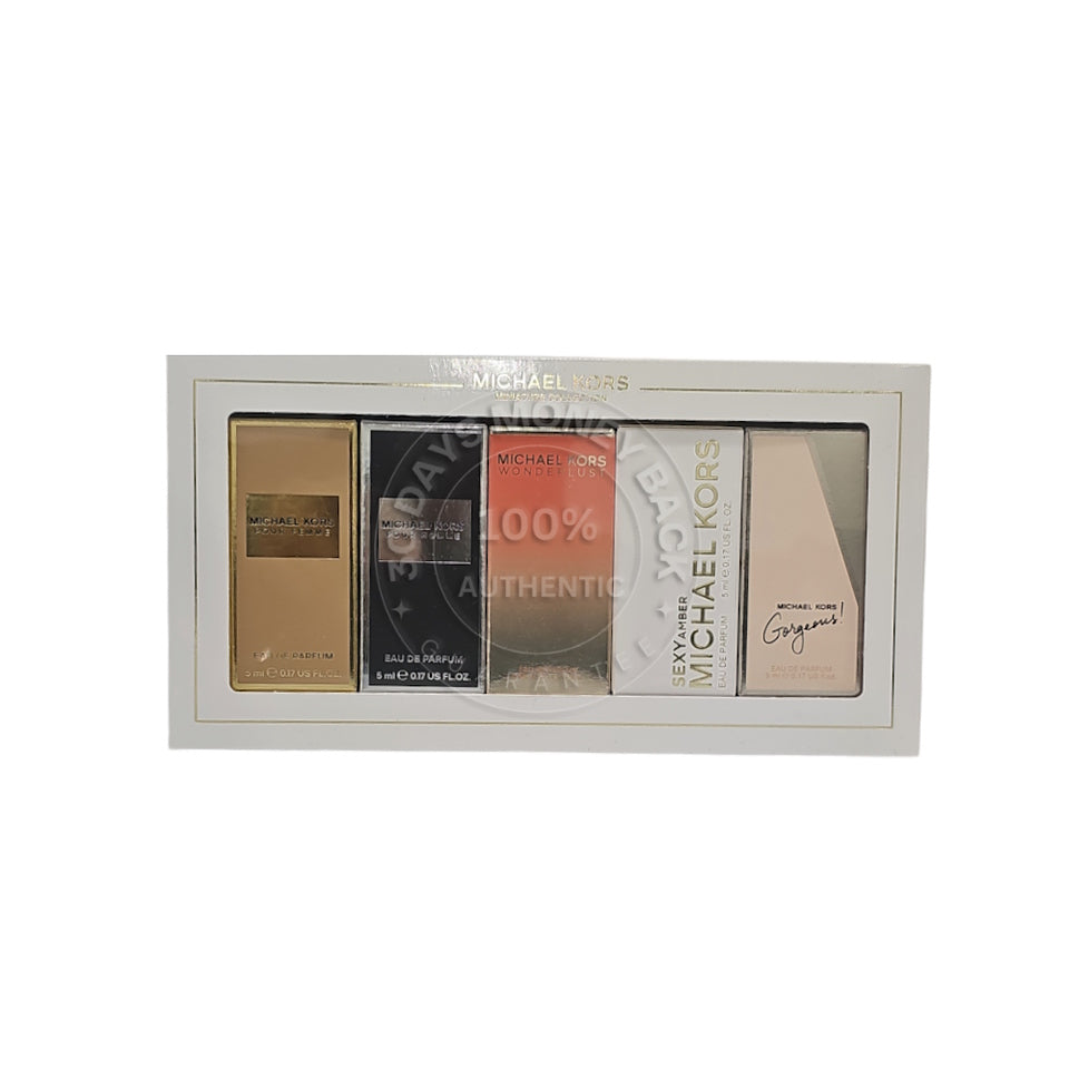 Michael Kors 5 Piece Eau De Parfum Miniature Collection (NEW)