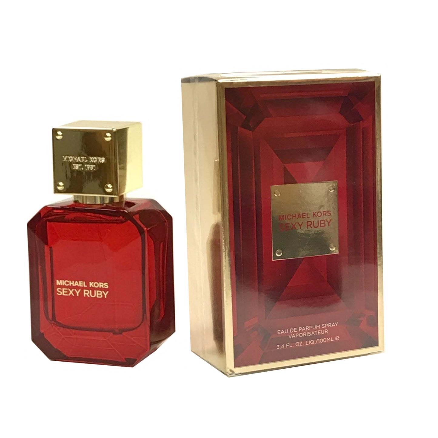 Michael Kors Sexy Ruby EDP 3.4 oz Spray For Women (Not Sealed)