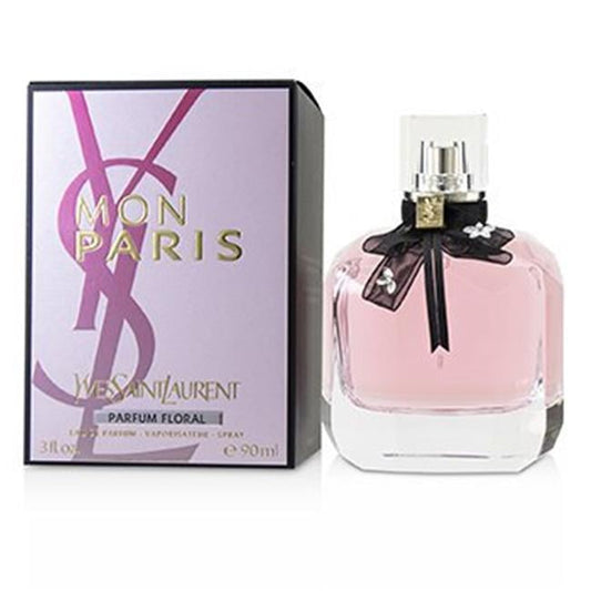 YSL Mon Paris Parfum Floral EDP Spray 3 oz / 90 ml for Women (Not Sealed)
