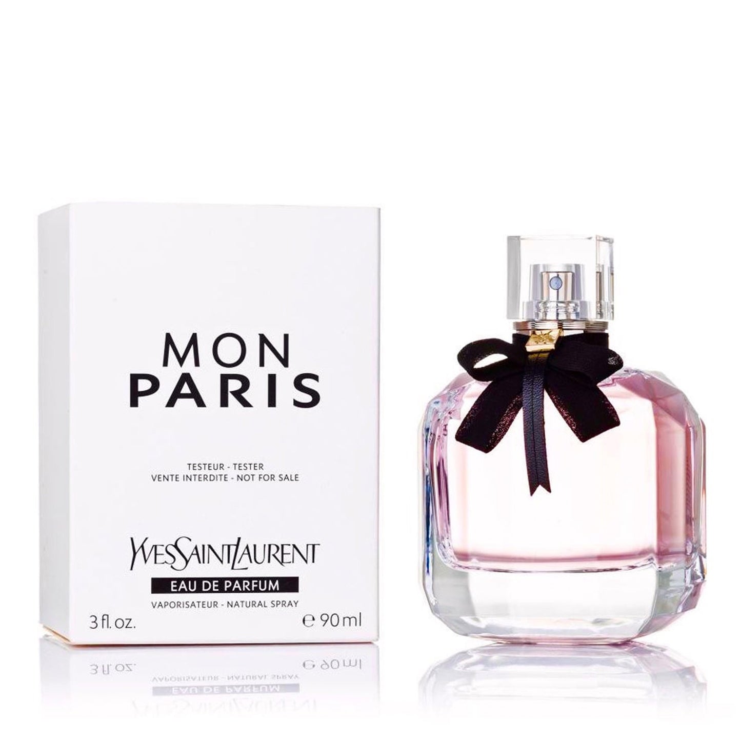 Mon Paris By Yves Saint Laurent  3 oz Spray For Women EDP (As shown  in pic)