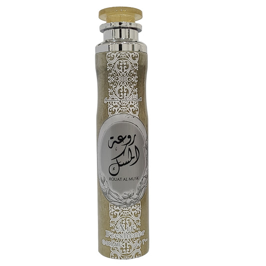 Lattafa Rouat Al Musk 300  ml Air Freshener Pack of 12