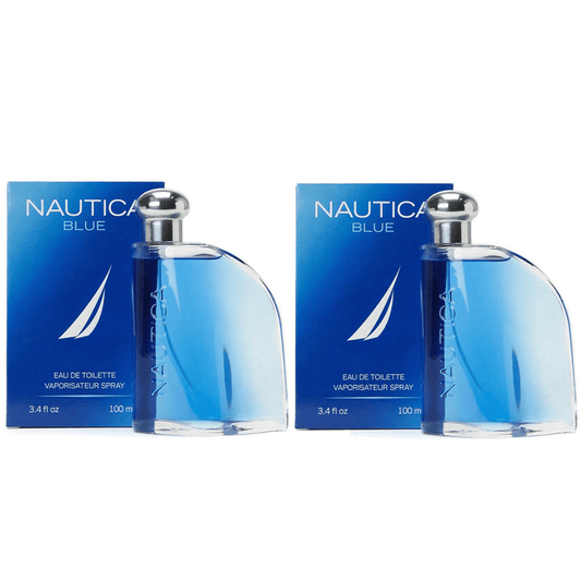 Nautica Blue Eau De Toilette 3.4 oz For Men (Pack of 2)