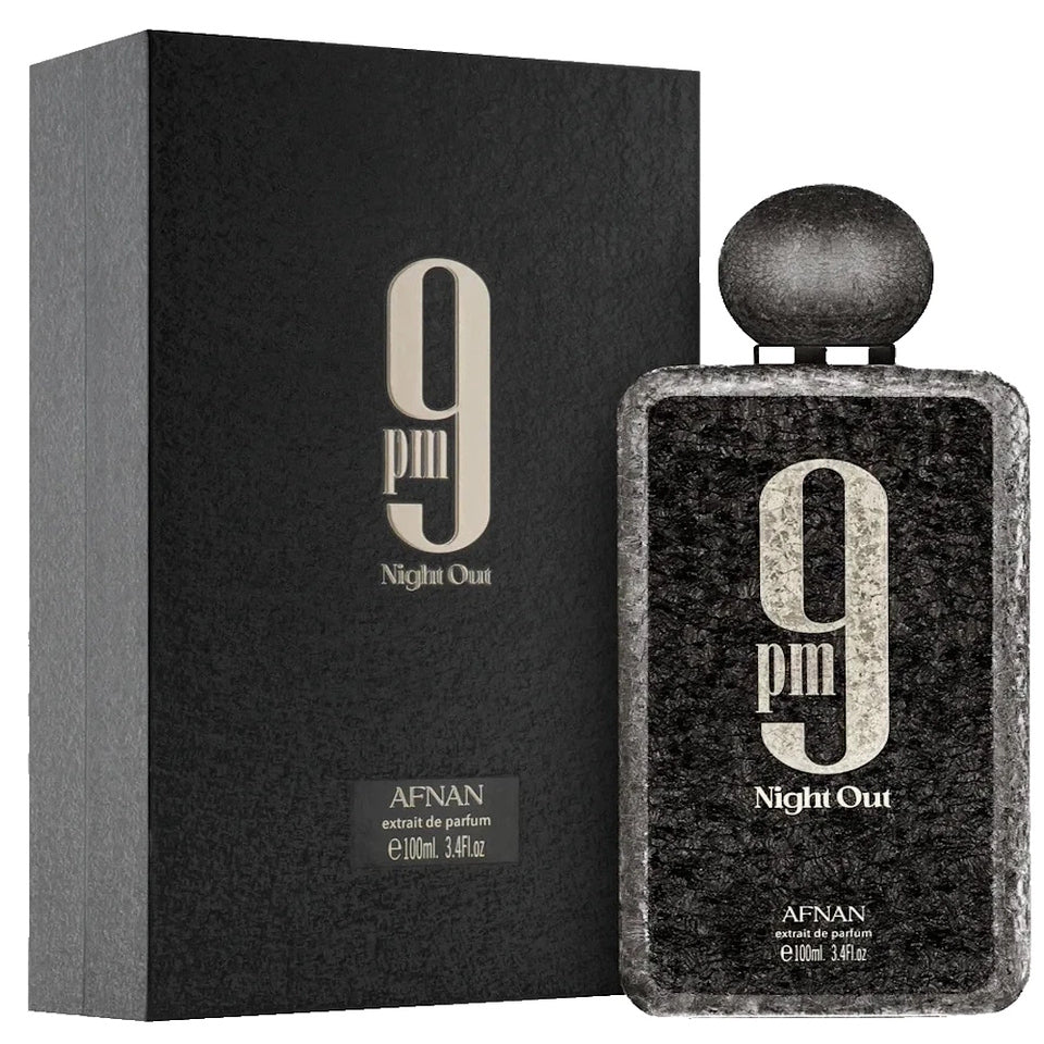 Afnan 9PM NIGHT OUT Extrait De Parfum 3.4 oz Unisex Spray