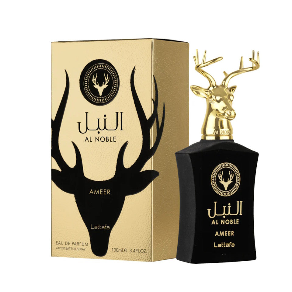 Al Noble Ameer by Lattafa, 3.4 oz Eau De Parfum Spray for Unisex