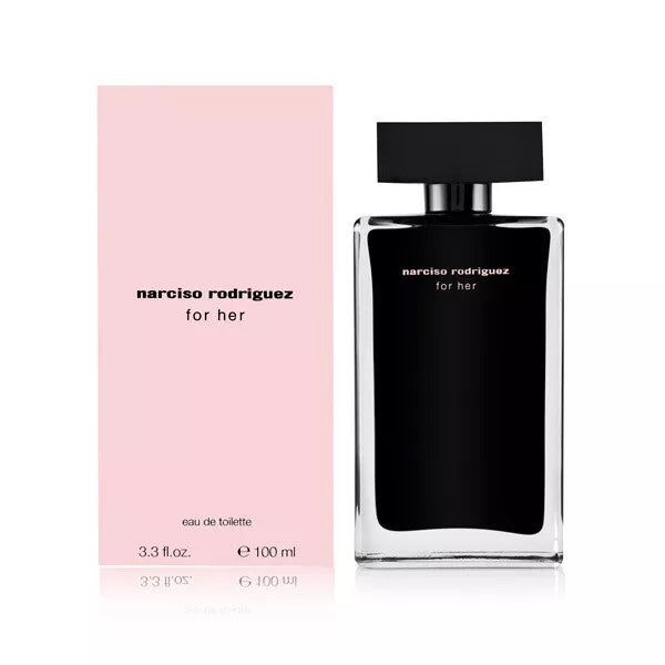 Narciso Rodriguez For Her Eau De Toilette 3.3 oz / 100 ml For Women Not Sealed