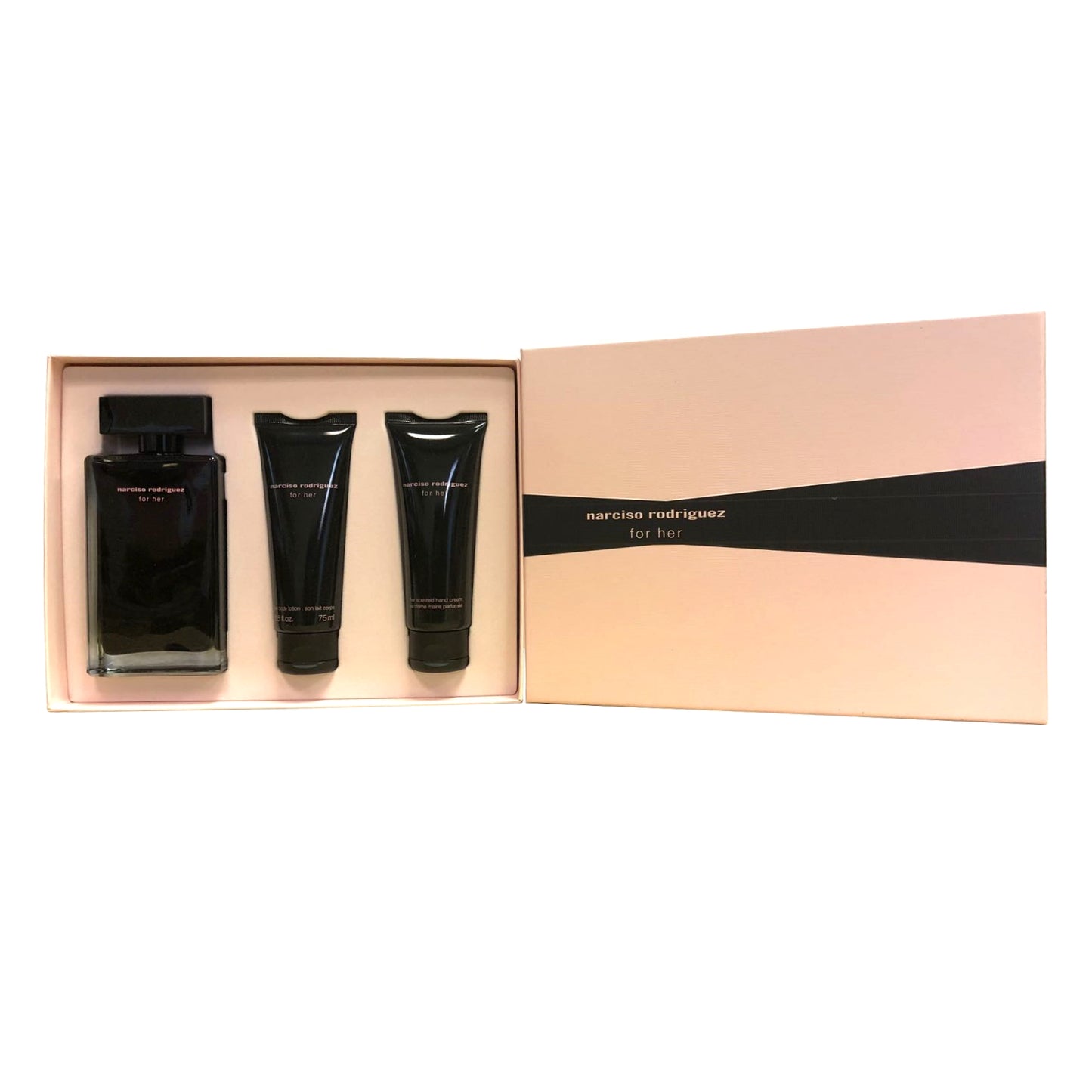 Narciso Rodriguez For Her Eau De Toilette 3 Piece Gift Set
