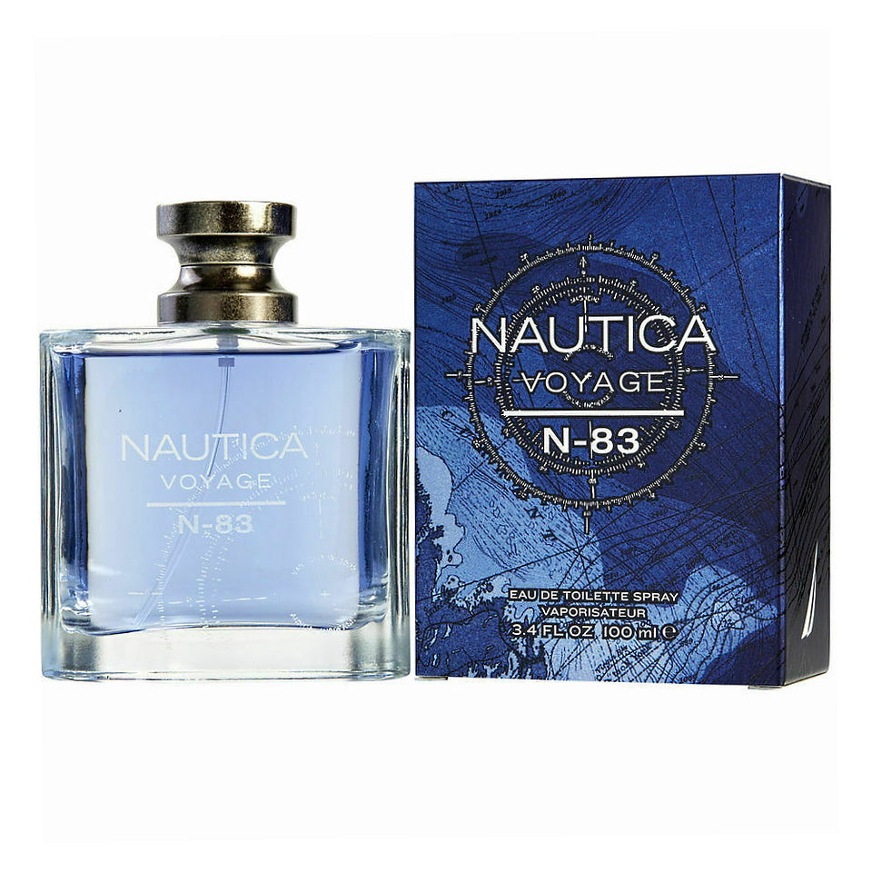 Nautica 3.4 oz Mens Nautica Voyage N-83 Eau De Toilette Spray