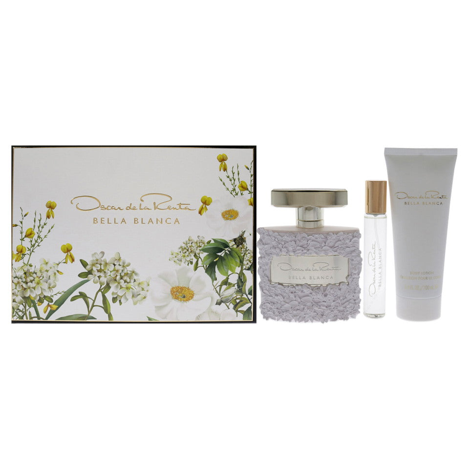 Oscar de la Renta Bella Blanca Eau de Parfum 3PCS Gift Set