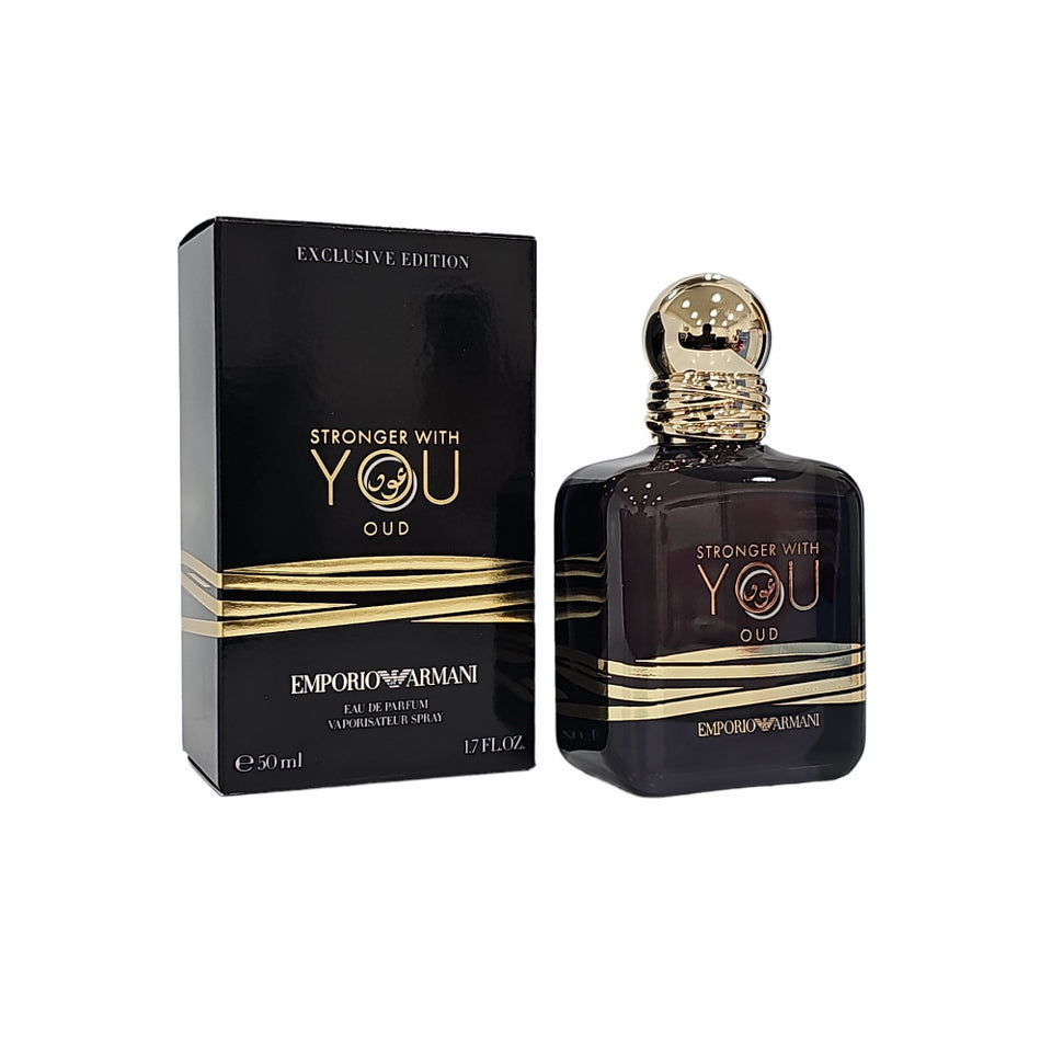Emporio Armani Stronger With You Oud EDP 1.7 oz Men Spray (NOT SEALED)