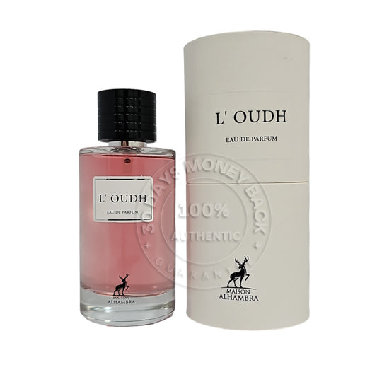 Maison Alhambra L'Oudh 100 ml / 3.4 oz Unisex Eau De Parfum Spray