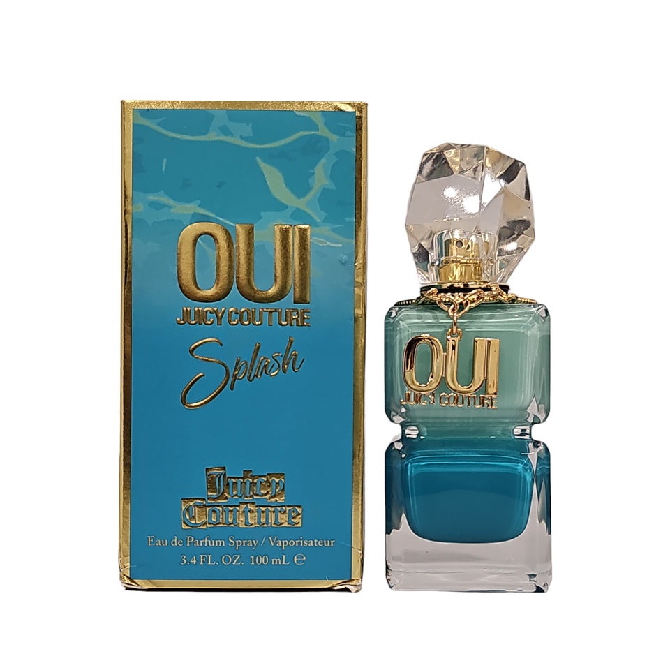 Juicy Couture Oui Splash EDP 3.4 oz / 100 ml Women Spray (DAMAGED BOX)