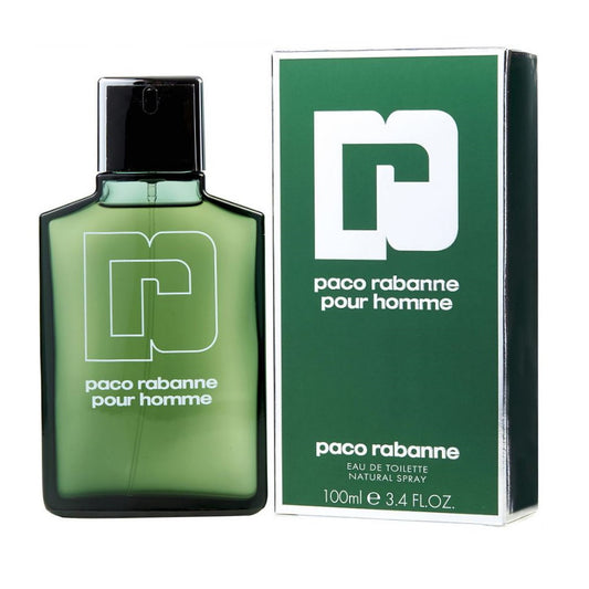 Paco Rabanne Pour Homme Eau De Toilette Spray, 3.4 Oz