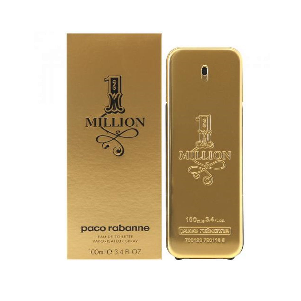 Paco Rabanne One Million Eau De Toilette 3.4 oz / 100 ml For Men