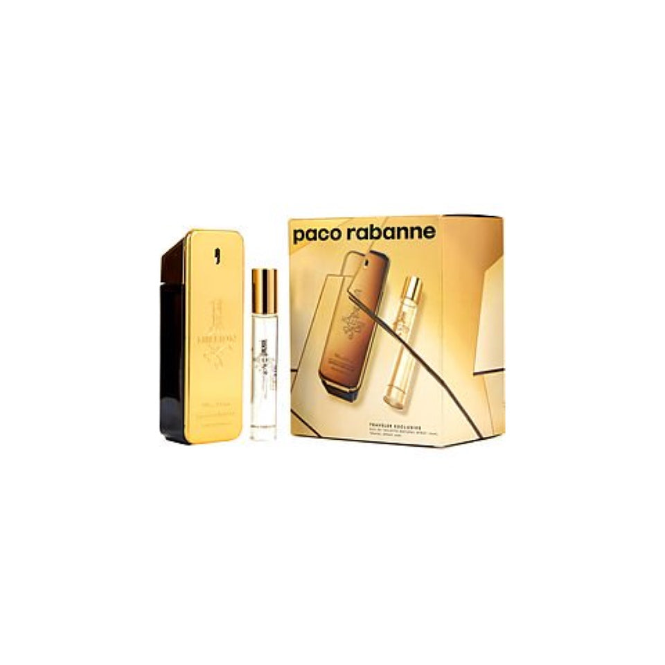 Paco Rabanne 1 Million Eau De Toilette Traveler Set For Men