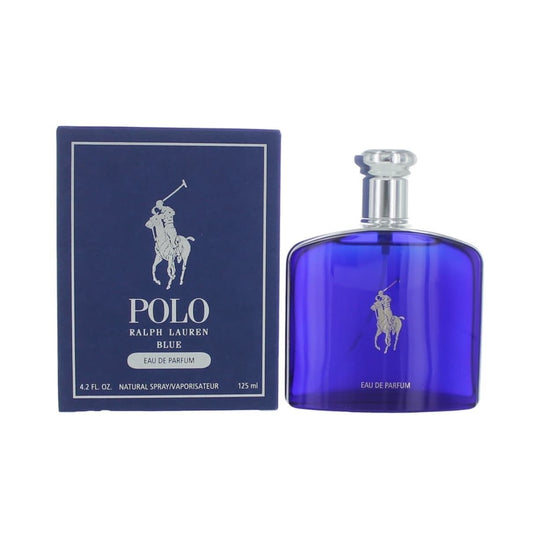 Ralph Lauren Polo Blue Eau De Parfum 4.2 oz / 125 ml For Men SEALED