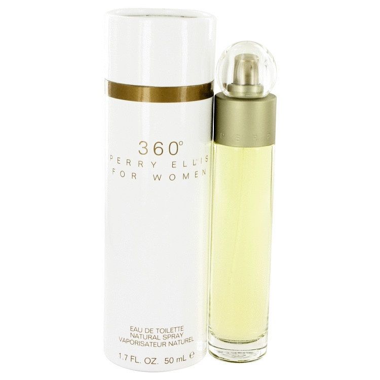 PERRY ELLIS 360 For Women Eau de Toilette Spray 1.7 oz / 50 ml New In Box