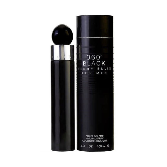 Perry Ellis 360 Black Eau De Toilette 3.4 oz / 100 ml Spray For Men