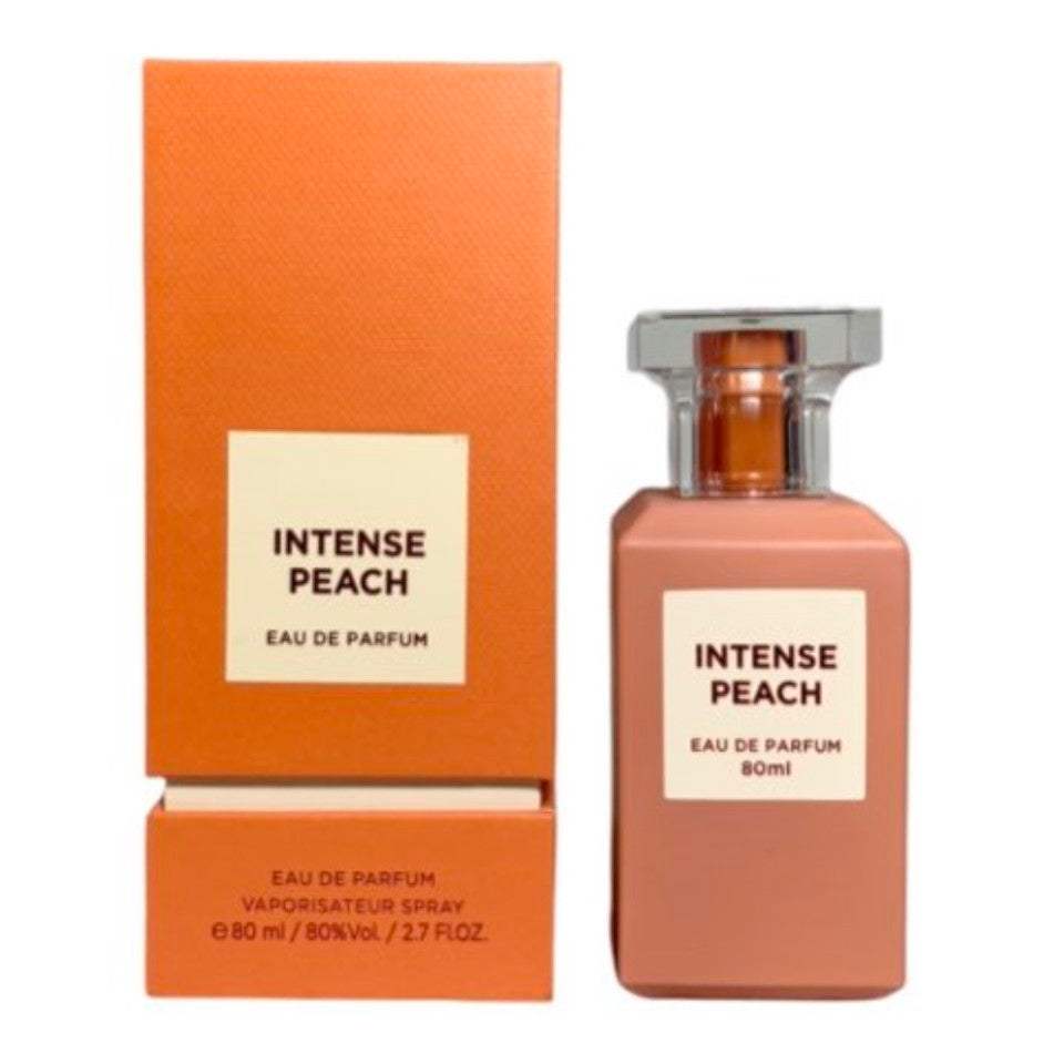 Intense Peach by Fragrance World 2.7 oz / 80 ml Eau De Parfum Spray For Women
