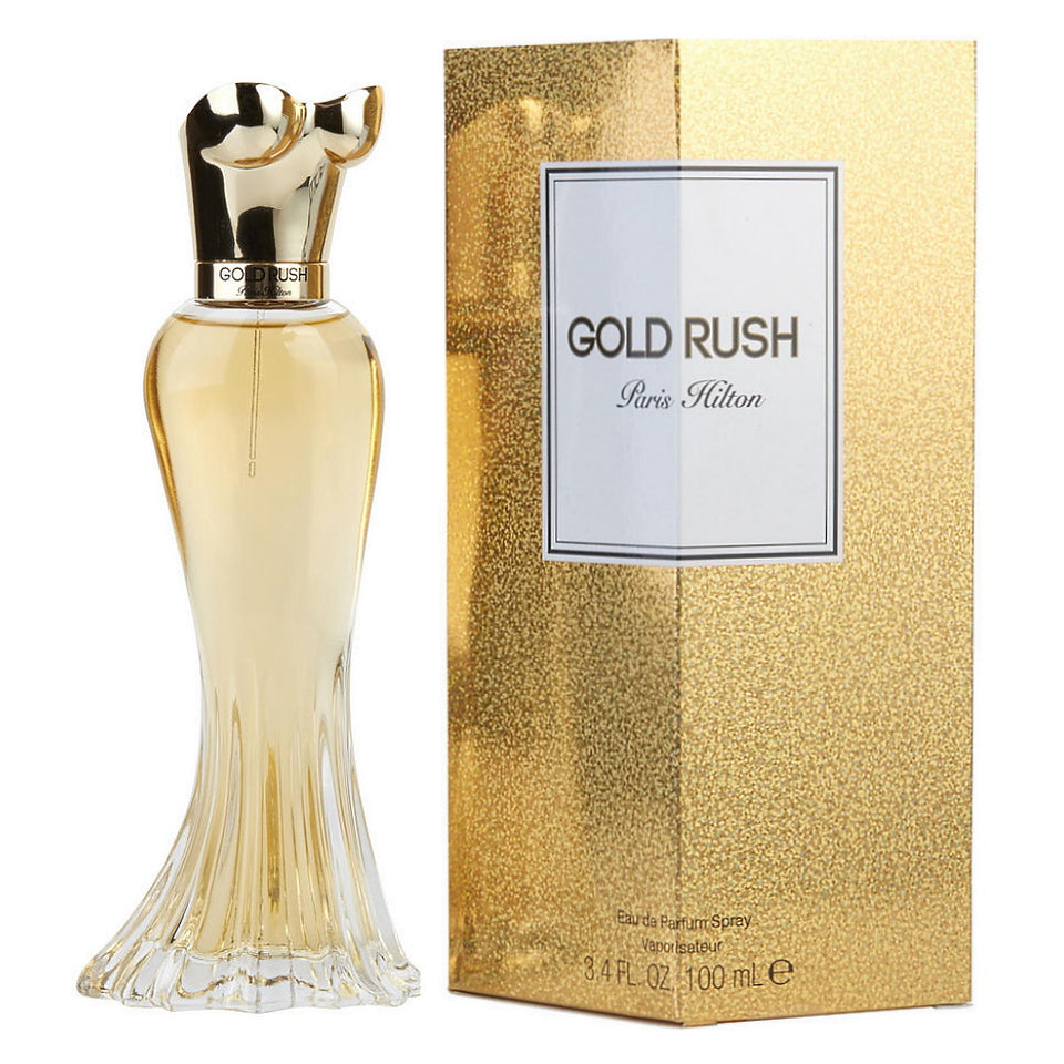 Gold Rush by Paris Hilton, 3.4 oz Eau De Parfum Spray for Women