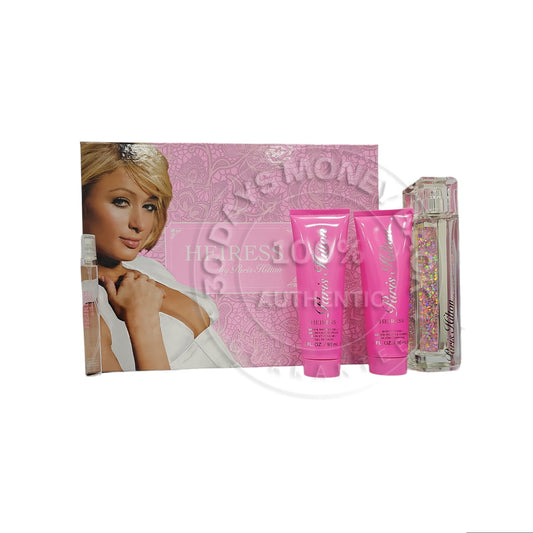 Paris Hilton Heiress Eau De Parfum 4 PCS Gift Set For Women