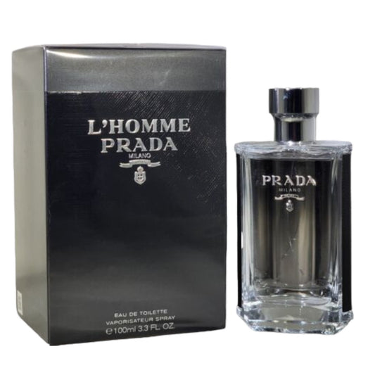 Prada L'homme by Prada Eau De Toilette Spray 3.4 oz for Men