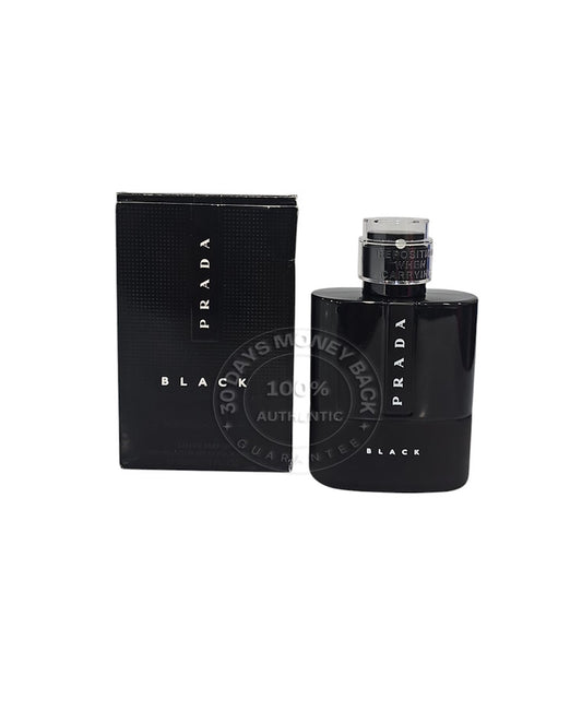 Prada Luna Rossa Black EDP 3.4 oz / 100 ml Spray For Men (As Shown)