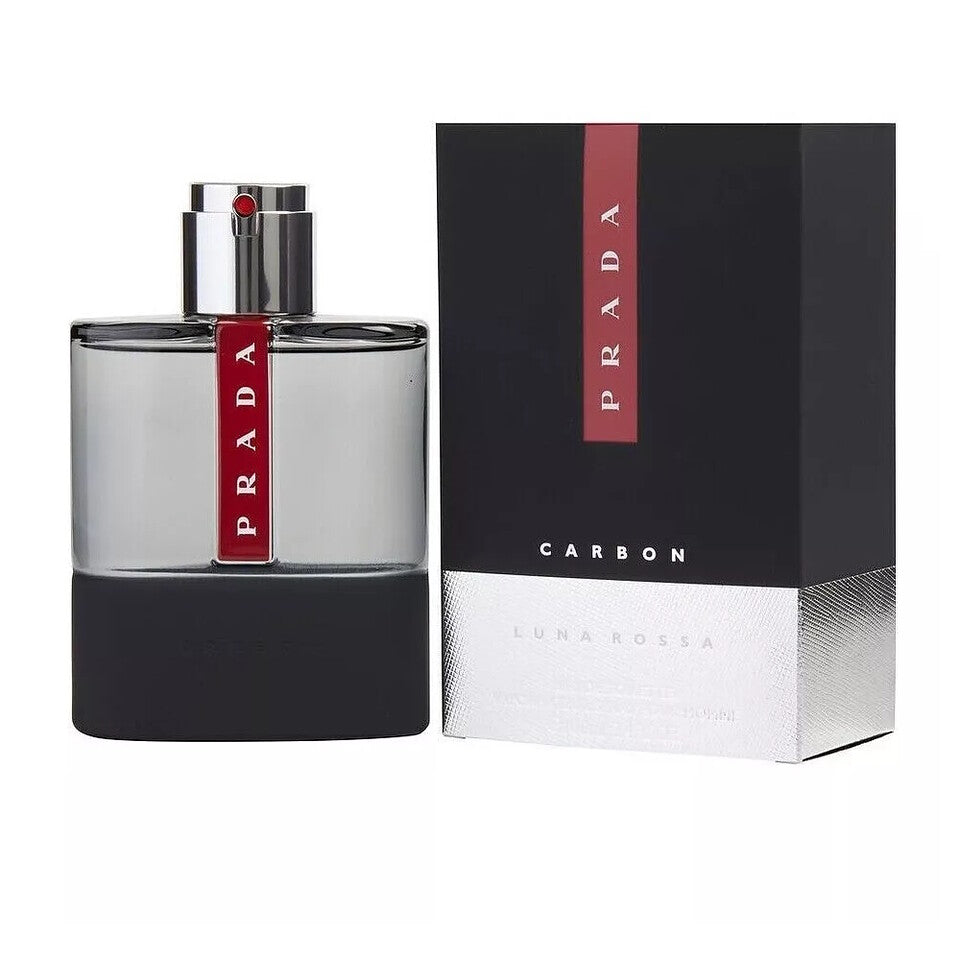 Prada Luna Rossa Carbon Eau De Toilette 5.1 oz / 150 ml For Men