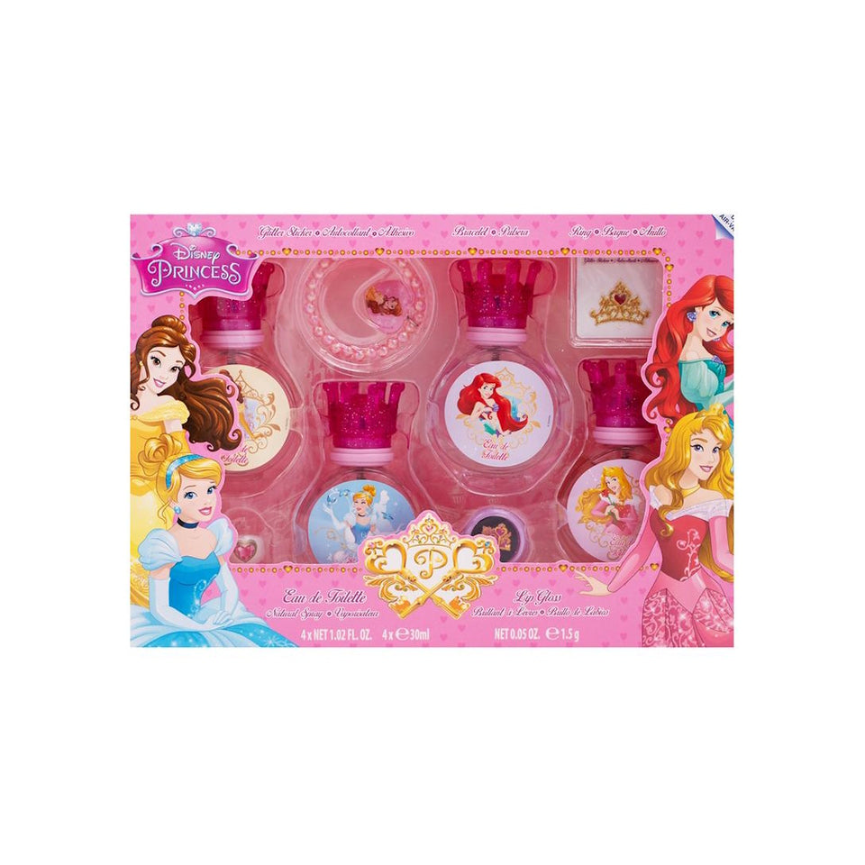 Disney Princess 8 Pc Eau De Toilette Gift Set For Girls