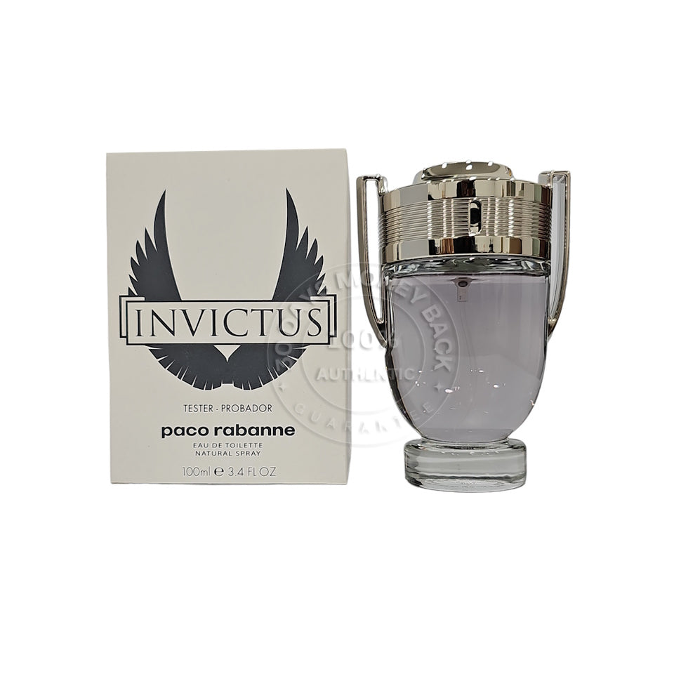 Paco Rabanne Invictus EDT 3.4 oz / 100 ml Men Spray (White Box)