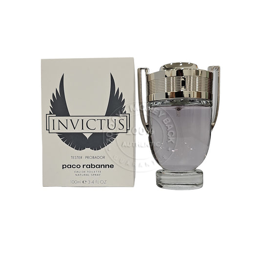 Paco Rabanne Invictus EDT 3.4 oz / 100 ml Men Spray (White Box)