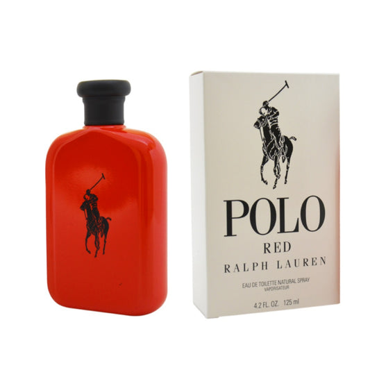 Polo Red Ralph Lauren Eau De Toilette 4.2 oz / 125 ml Men Spray - White Box (As Shown)