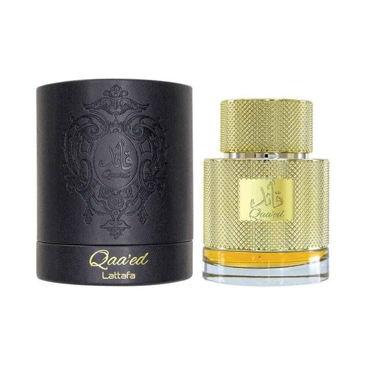 Qaaed by Lattafa Eau De Parfum Spray (Unisex) 3.4 oz for Women