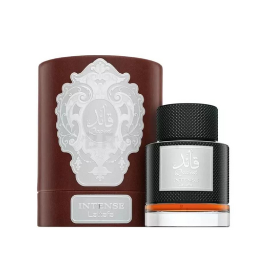 Qaa'ed Intense by Lattafa Eau De Parfum 3.4 oz / 100 ml Spray for Men