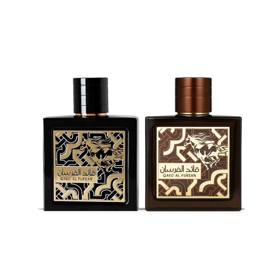 Qaed Al Fursan & Qaed Al Fursan Untamed Eau de Parfum Sprays 90ML (3.04 OZ) by Lattafa | Power, Elegance, and Intrigue&mdash;Crafted for the Boldest of Spirits. (Bundle)