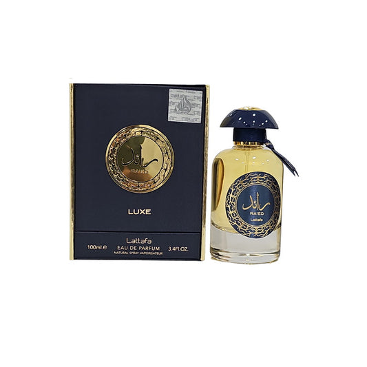 Raed Luxe Gold Perfume By Lattafa Eau De Parfum Spray (Unisex) 3.4 oz