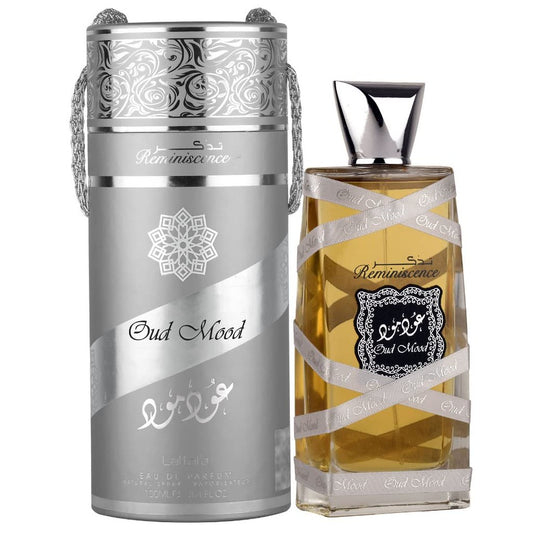 Lattafa Oud Mood Reminiscence for Unisex Eau de Parfum Spray 3.4 oz / 100 ml