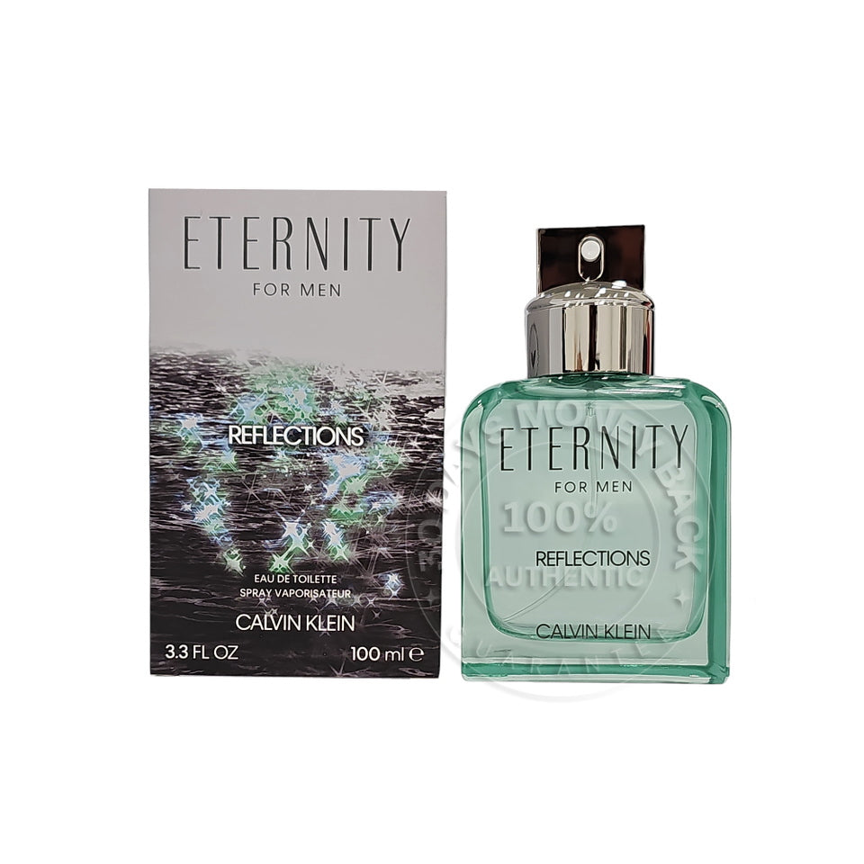 Eternity Reflections by Calvin Klein 3.4 oz / 100 ml EDT For Men