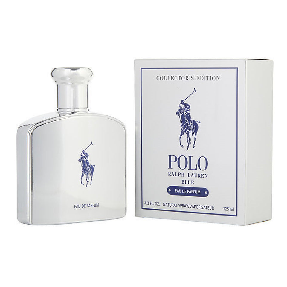 Polo Blue Ralph Lauren Collector's Edition For Men EDP 4.2 oz / 125 ml Spray