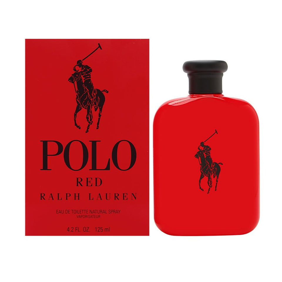 Ralph Lauren Polo Red Eau De Toilette 4.2 oz / 125 ml Spray For Men