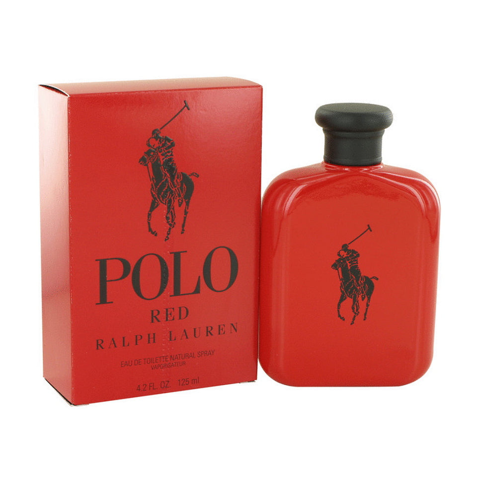 Ralph Lauren Polo Red Eau De Toilette 4.2 oz / 125 ml Spray For Men