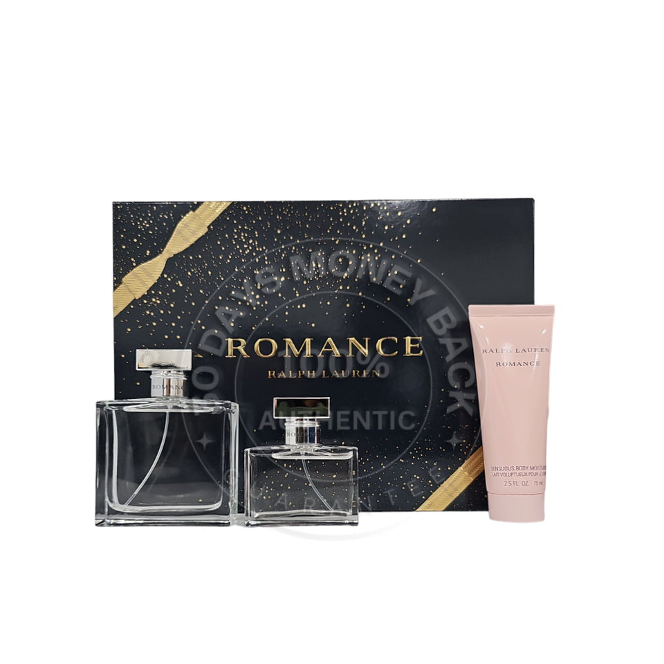 Romance by Ralph Lauren Women EDP 3 PCS Gift Set