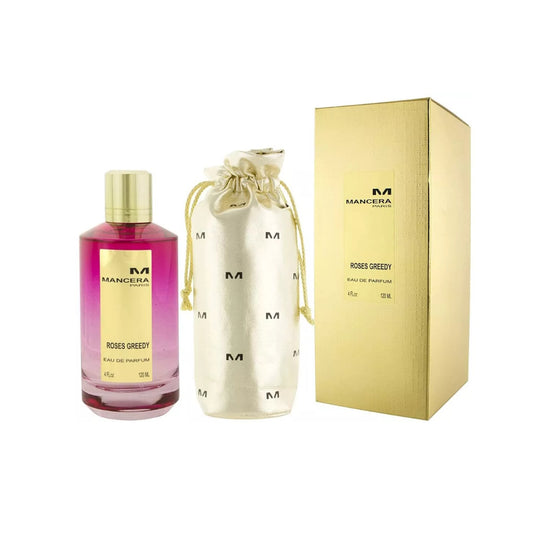 Mancera Roses Greedy 4 oz / 120 ml Eau de Parfum Unisex Spray